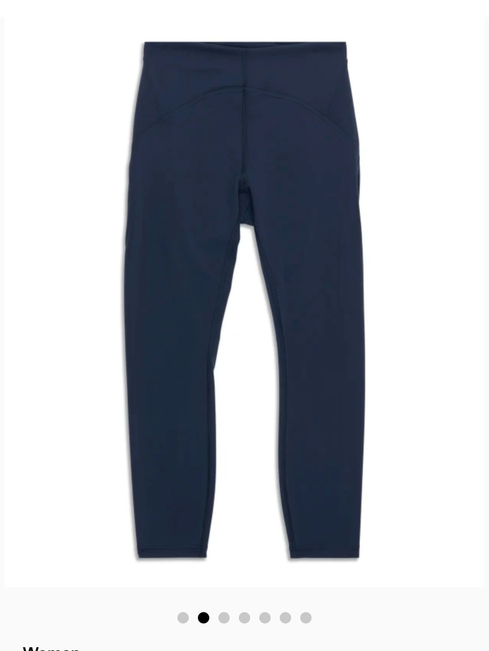 InStill High Rise Tight 25” Lululemon in true navy size 4